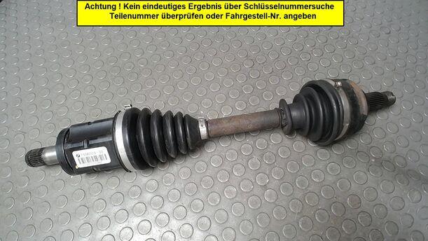 Foto: ANTRIEBSWELLE VORN LINKS eines BMW X5 3.0 d