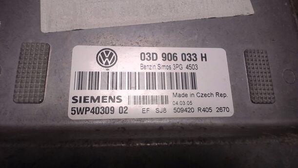 Foto: STEUERGERÄT EINSPRITZUNG / MOTORSTEUERGERÄT eines VW Fox 1.2