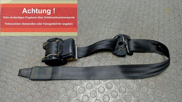 Foto: SICHERHEITSGURT VORNE LINKS ( 2/3 TÜRER ) eines VW Golf 1.6 CLX