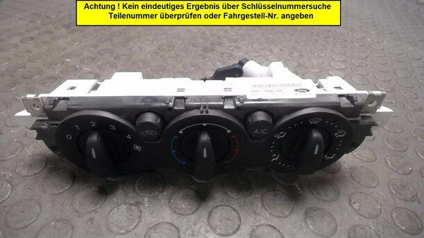 Foto: HEIZUNGSBETÄTIGUNG ( KLIMA ) eines Ford Focus Turnier 1.6 TDCi DPF Sport