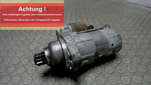Foto: ANLASSER / STARTER ( VALEO ) eines VW Passat Variant 2.0 TDI DPF Sport