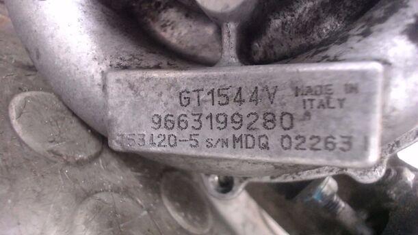 Foto: TURBOLADER eines Ford Focus Turnier 1.6 TDCi DPF Sport