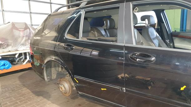 Foto: TÜR HINTEN RECHTS ( KOMBI ) eines Saab 9-5 Kombi 1.9 TiD Sport