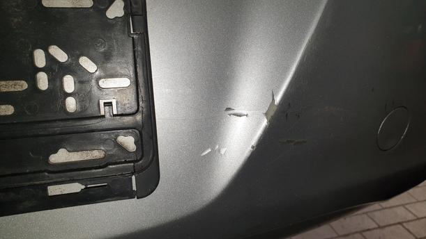 Foto: STOSSFÄNGER / STOßSTANGE HINTEN eines Opel Corsa 1.2 16V Sport