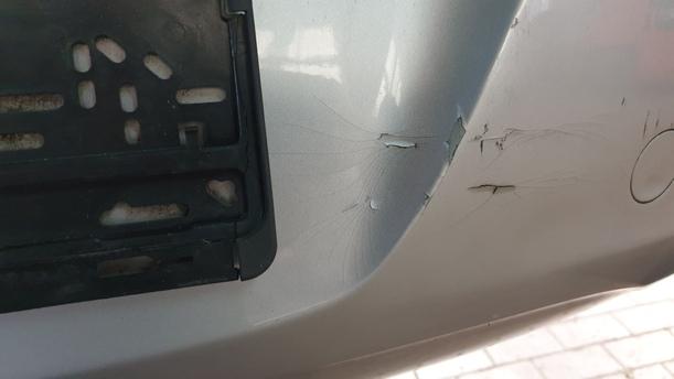 Foto: STOSSFÄNGER / STOßSTANGE HINTEN eines Opel Corsa 1.2 16V Sport