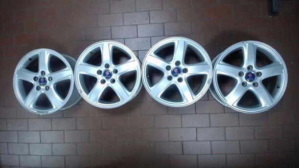 Foto: ALUFELGENSATZ 6,5X16 ET49 eines Saab 9-5 Kombi 1.9 TiD Sport