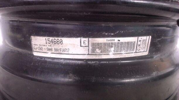 Foto: STAHLFELGE 6X15 ET49 eines Saab 9-5 Kombi 1.9 TiD Sport