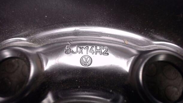 Foto: STAHLFELGE 5X14 ET35 ( UNBENUTZT ) eines VW Fox 1.2 Sport