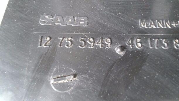 Foto: LUFTFILTERKASTEN eines Saab 9-5 Kombi 1.9 TiD Sport