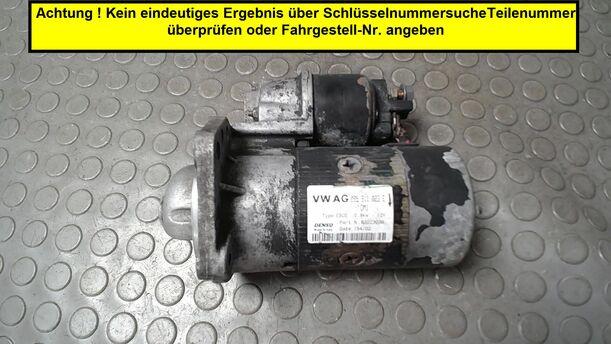 Foto: ANLASSER eines VW Lupo 1.0 Sport