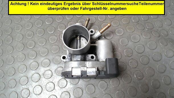 Foto: DROSSELKLAPPENSTUTZEN/ DROSSELKLAPPE eines VW Lupo 1.0 Sport