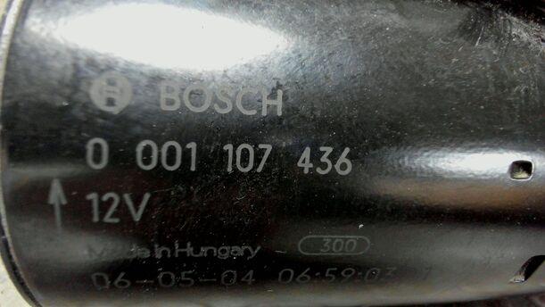 Foto: ANLASSER / STARTER eines Opel Corsa 1.0 12V Sport
