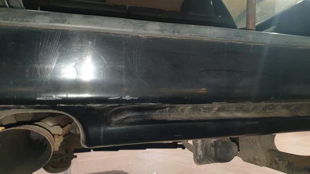 Foto: STOSSFÄNGER / STOßSTANGE HINTEN eines Volvo 850 2.0-10V Sport