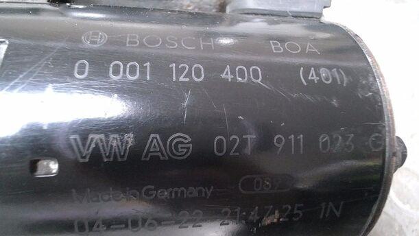 Foto: ANLASSER ( SCHALTGETRIEBE ) eines VW Polo 1.4 Sport
