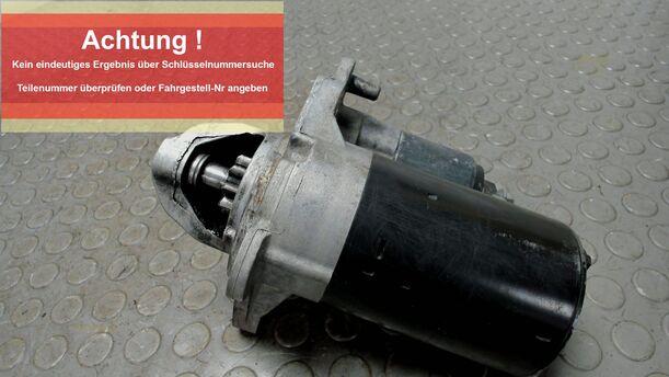 Foto: ANLASSER / STARTER eines Mini (BMW) Mini One Sport
