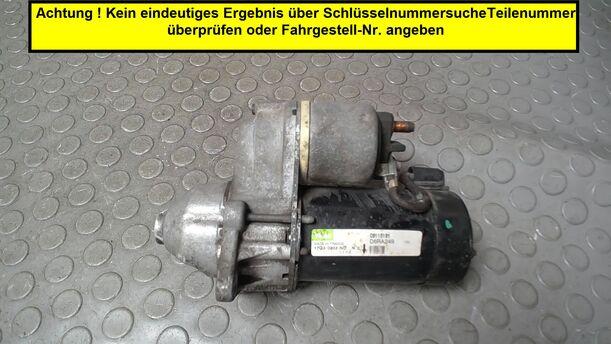 Foto: ANLASSER ( VALEO ) eines Opel Meriva 1.6 16V Sport