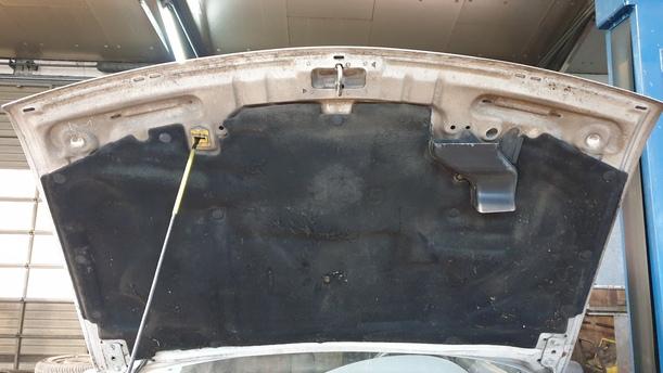 Foto: MOTORHAUBE ( VOR FACELIFT ) eines Ford Fiesta Sport