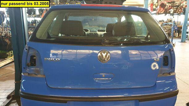 Foto: HECKKLAPPE ( VOR FACELIFT ) eines VW Polo 1.2 Sport