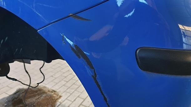 Foto: STOSSFÄNGER / STOSSSTANGE HINTEN ( VOR FACELIFT ) eines VW Polo 1.2 Sport