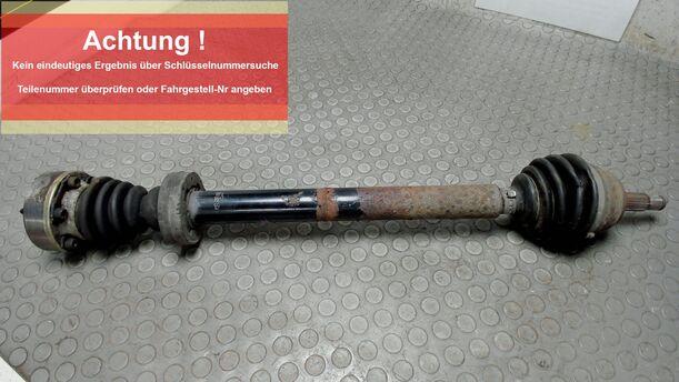 Foto: ANTRIEBSWELLE LINKS ( SCHALTGETRIEBE ) eines VW Passat Variant 1.8 Stylance