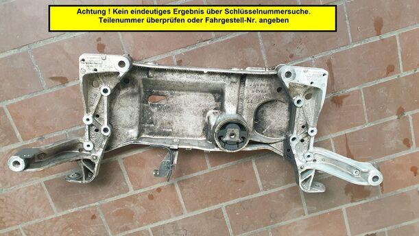 Foto: VORDERACHSTRÄGER eines VW Golf 1.9 TDI Stylance