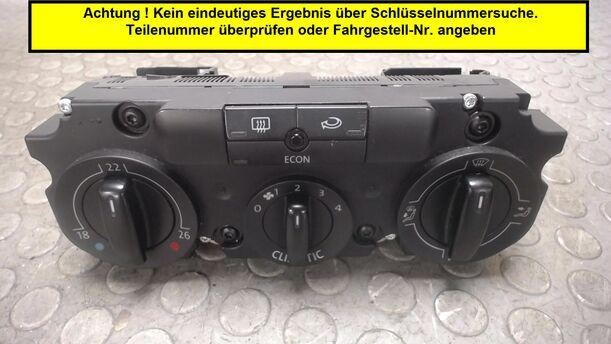 Foto: HEIZUNGSBETÄTIGUNG eines VW Golf 1.9 TDI Stylance