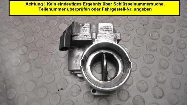 Foto: DROSSELKLAPPENSTUTZEN / DROSSELKLAPPE eines VW Golf 1.9 TDI