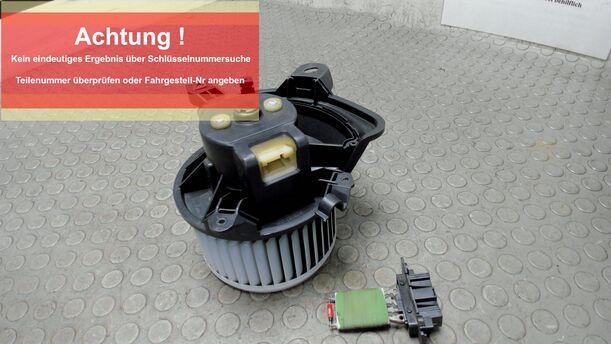 Foto: HEIZUNGSGEBLÄSE eines Alfa Romeo Mito 1.4 16V