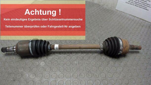 Foto: ANTRIEBSWELLE LINKS eines Alfa Romeo Mito 1.4 16V
