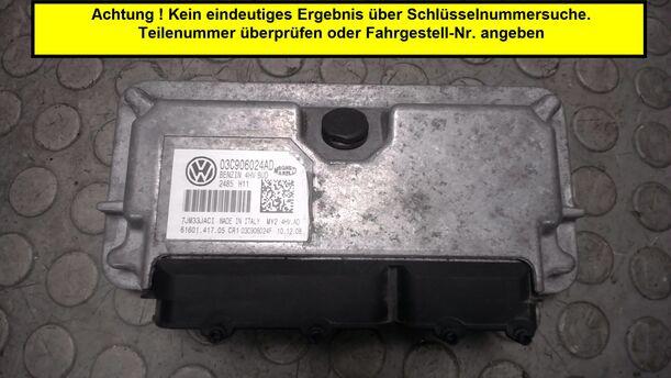 Foto: MOTORSTEUERGERÄT / STEUERGERÄT EINSPRITZUNG eines VW Polo 1.4