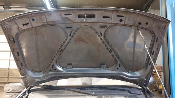 Foto: MOTORHAUBE eines VW Polo 45