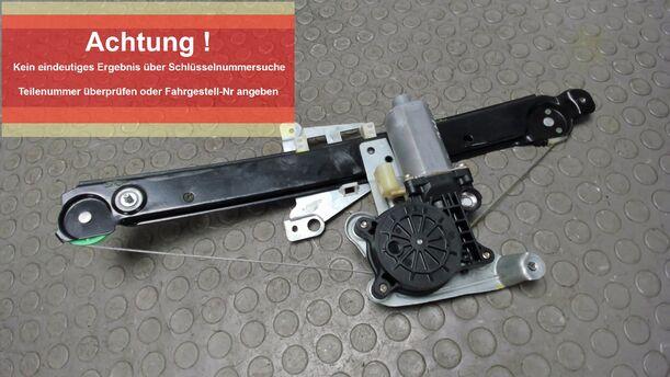 Foto: FENSTERHEBER ELEKTRISCH HINTEN LINKS eines Volvo S60 2.4 Aut.