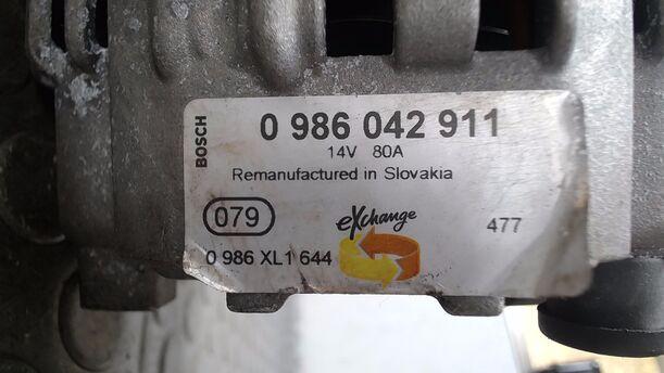Foto: LICHTMASCHINE eines Mazda Premacy 1.9