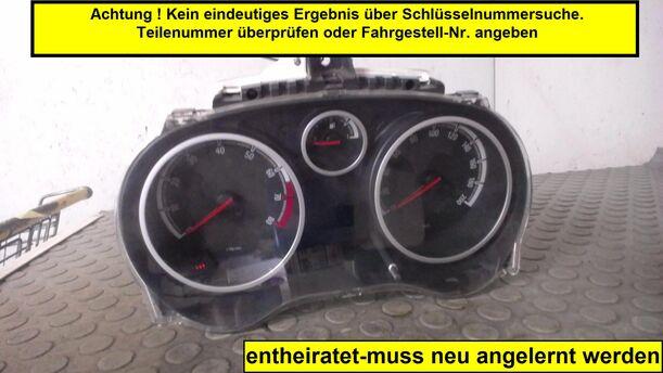Foto: TACHOEINHEIT ( ENTHEIRATET) eines Opel Corsa 1.2 16V