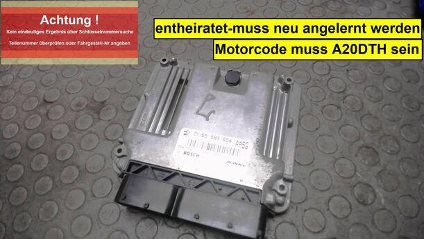 Foto: STEUERGERÄT DIESELEINSPRITZUNG ( ENTHEIRATET) eines Opel Astra 2.0 CDTI DPF ecoFLEX SportsTourer Start/Stop