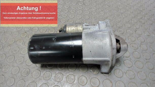 Foto: ANLASSER / STARTER eines Volvo S60 2.4 Aut.