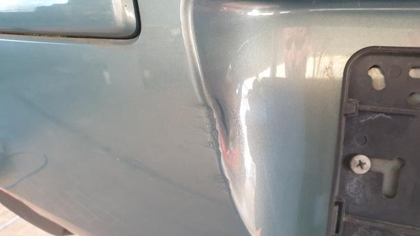 Foto: STOSSFÄNGER / STOSSSTANGE HINTEN eines Opel Corsa 1.2 16V