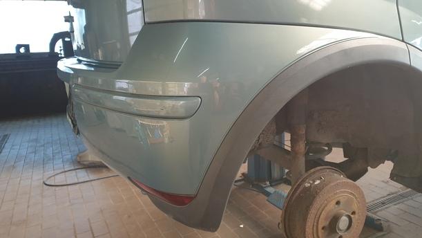 Foto: STOSSFÄNGER / STOSSSTANGE HINTEN eines Opel Corsa 1.2 16V