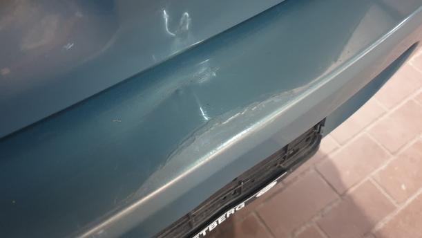 Foto: STOSSFÄNGER / STOSSSTANGE HINTEN eines Opel Corsa 1.2 16V