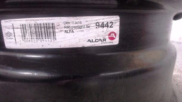 Foto: STAHLFELGE 7X16 ET39 eines Alfa Romeo Mito 1.4 16V Liftback