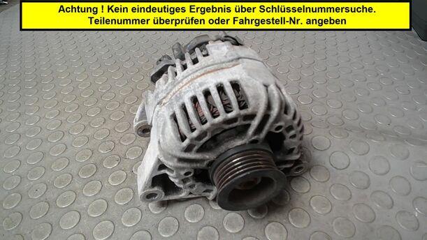 Foto: LICHTMASCHINE ( BOSCH / 100A ) eines Opel Corsa 1.2 16V Liftback