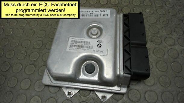 Foto: STEUERGERÄT EINSPRITZUNG / MOTORSTEUERGERÄT eines Fiat 500 1.4 16V Dualogic CLX
