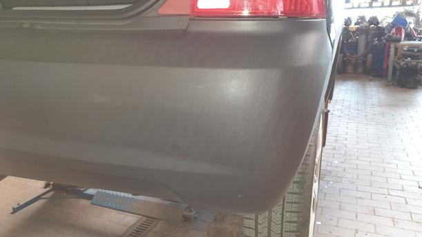 Foto: STOSSFÄNGER / STOßSTANGE HINTEN eines Kia Picanto 1.1