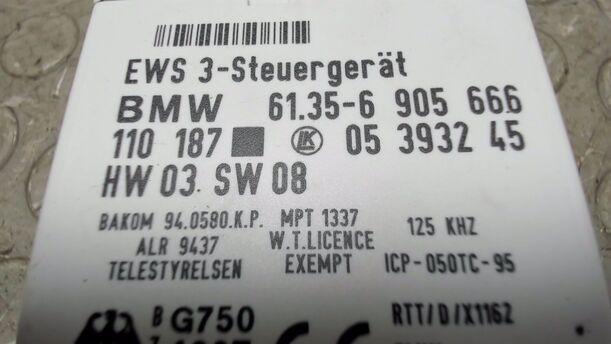 Foto: STEUERGERÄT WEGFAHRSPERRE / EWS eines BMW 525d touring