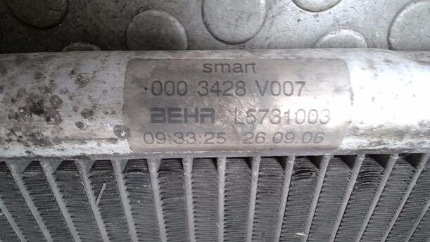 Foto: KÜHLER eines Smart smart cdi CLX