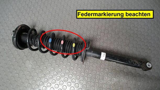 Foto: FEDERBEIN HINTEN RECHTS eines Honda Accord 2.2i-CTDi CLX (LX)
