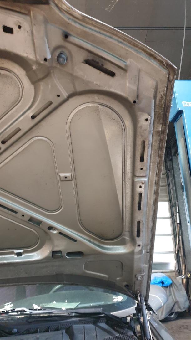 Foto: MOTORHAUBE eines Opel Vectra 1.6 Trendline