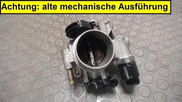 Foto: DROSSELKLAPPENSTUTZEN eines Opel Vectra 1.6 Trendline