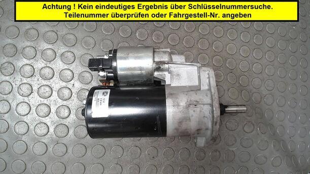 Foto: ANLASSER ( HELLA ) eines Seat Arosa 1.0