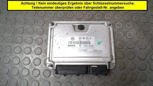 Foto: STEUERGERÄT EINSPRITZUNG/ MOTORSTEUERGERÄT eines Seat Arosa 1.0 CL